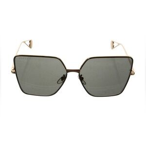PRE-OWNED - GUCCI Authentic Oversized Sunglasses - Gold Frame - Tinted Lenses